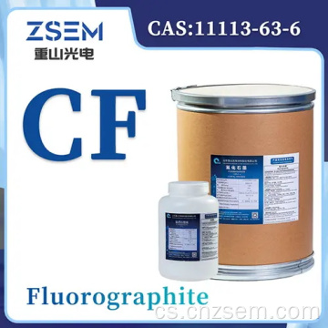 Fluorographite baterie katodové materiál proti Fouling barvy